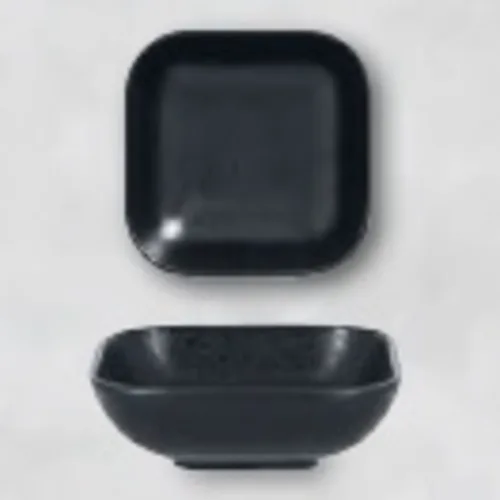 Блюдо квадратное RAK Porcelain Karbon 165 мл, 11*11 см, h 3,5 см