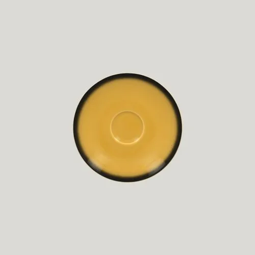 Блюдце RAK Porcelain LEA Yellow 15 см, для чашки 81223411 (желтый цвет)