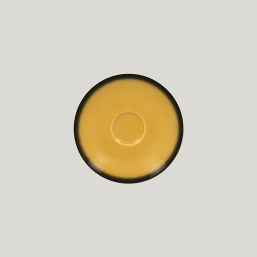 Блюдце RAK Porcelain LEA Yellow 17 см, для чашки 81223409 (желтый цвет)