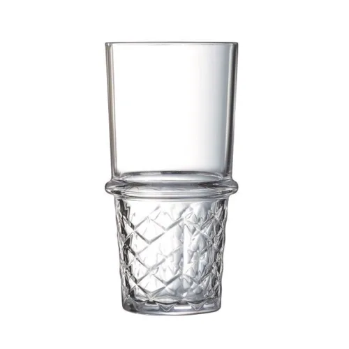 Стакан Хайбол 390 мл "Нью-Йорк" Tempered Glass d 7,7 см h15,5 см Cocktail Arcoroc [6]