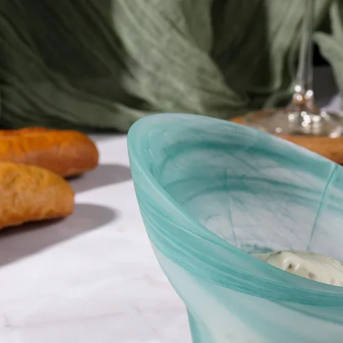 Соусник 150 мл 9*6,5 см Green Sky косой конус матовое стекло P.L. Proff Cuisine [4]