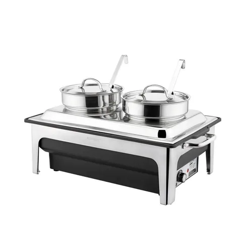 Мармит суповой 4 л 2 емкости, электрический 220V 760W, 64,5*35*31 см EcoCater SUNNEX