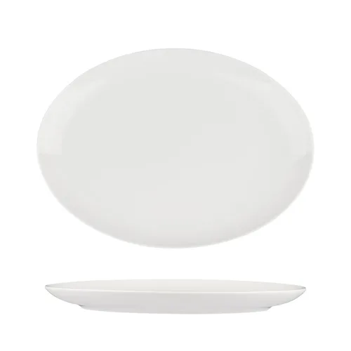 Блюдо овальное 21*15,2 см h2 см без борта Fine Plus Noble [6]