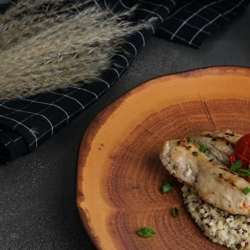 Тарелка 26,6 см h3 см Wood Fusion P.L. Proff Cuisine [4]