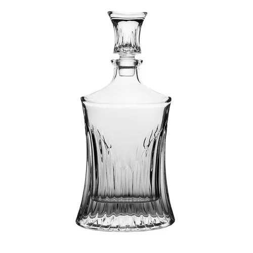 Графин  0,75 л штоф с крышкой Aura h30 см стекло P.L. - BarWare [1]
