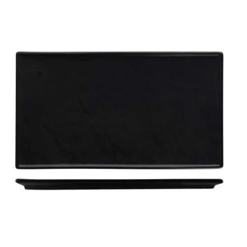 Блюдо прямоугольное 30*17 см Organic Black фарфор P.L. Proff Cuisine [3]