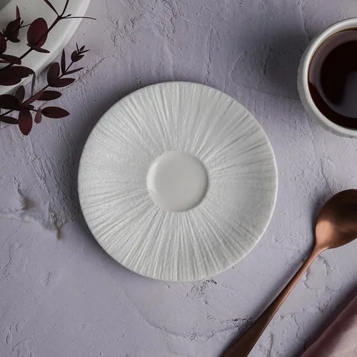 Блюдце d 12 см h1,8 см кофейное для чашки арт. 81222584 Frost White Moon P.L. Proff Cuisine [6]