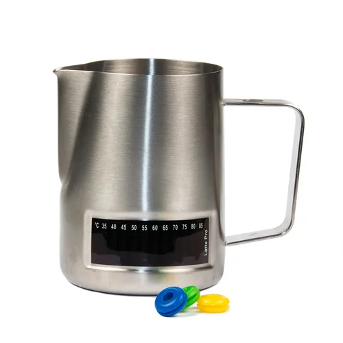 Питчер молочник 600 мл с инд. темп. Coffee Classic Pro d 9,3/8 см h11 см нерж. Barbossa