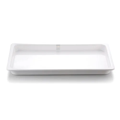 Гастроемкость 1/1 h40 мм пластик меламин 524*323*40 мм 5 л White P.L. Proff Cuisine
