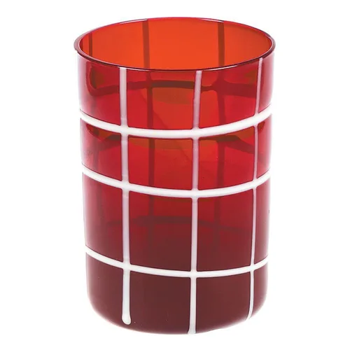 Стакан для коктейля Хайбол 350 мл бордо декор Artist's Glass BarWare d 7,5 см h10 см P.L. 