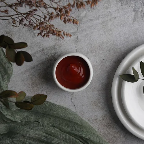 Соусник  35 мл d 5,3 см h3,5/3 см круглый белый фарфор P.L. Proff Cuisine [20]