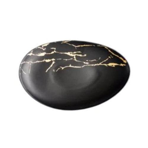 Блюдо овальное 30*19 см Black Gold фарфор P.L. Proff Cuisine [4]