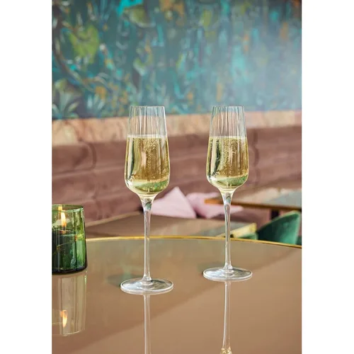 Бокал-флюте для шампанского 210 мл хр. стекло "Симметрия" Optical d 7,5 см h24 см Chef&Sommelier [6]