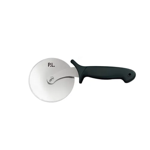 Нож для пиццы d 10 см 25 см черная ручка P.L. Proff Cuisine
