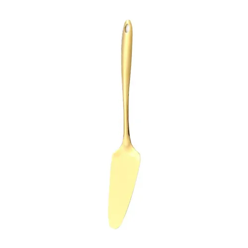 Лопатка 11*5,4 см сервировочная l 30,5 см Sharp Oval Tip нерж. цвет золото PVD P.L. Proff Cuisine