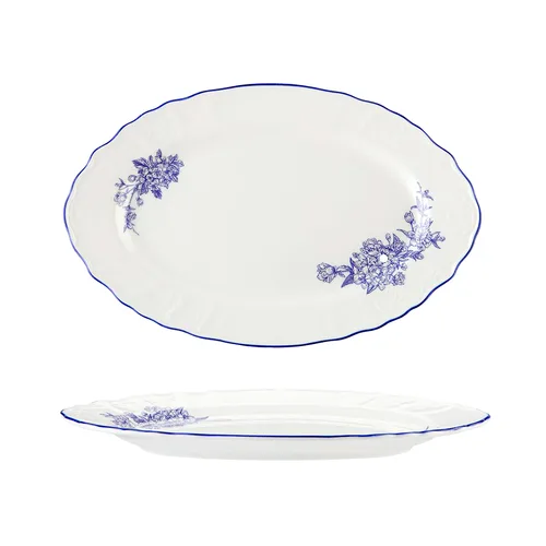Блюдо овальное 30,7*19,3 см h2 см Sea Flower P.L. Proff Cuisine [1]