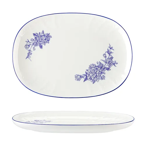 Блюдо овальное 25,6*17,8 см h2,5 см Sea Flower P.L. Proff Cuisine [1]