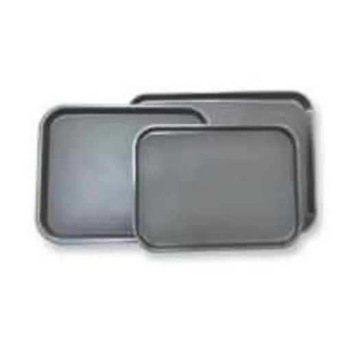 Поднос прорезиненный 50*38 см прямоуг. черный пластик P.L. - BarWare