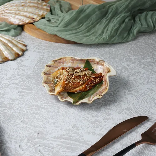 Блюдо для подачи 13*12 см h3 см 50 мл Pearl Shell Frutti di Mare P.L. [1]