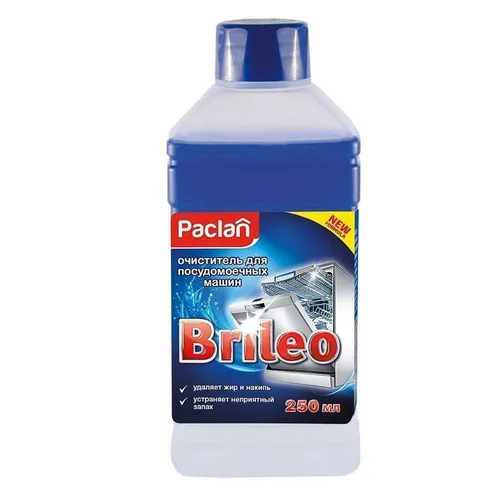 Paclan Brileo Очиститель для посудомоечных машин, 250 мл