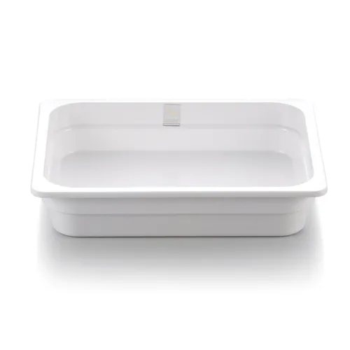 Гастроемкость 1/2 h65 мм пластик меламин 317*256*65 мм 4 л White P.L. Proff Cuisine