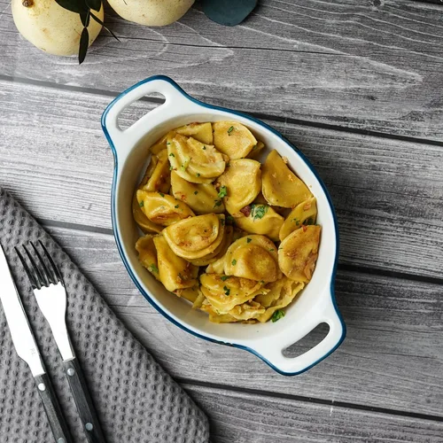 Блюдо овальное 25*16,1 см h5,5 см 880 мл с ручками Bakery Fusion P.L. Proff Cuisine [2]