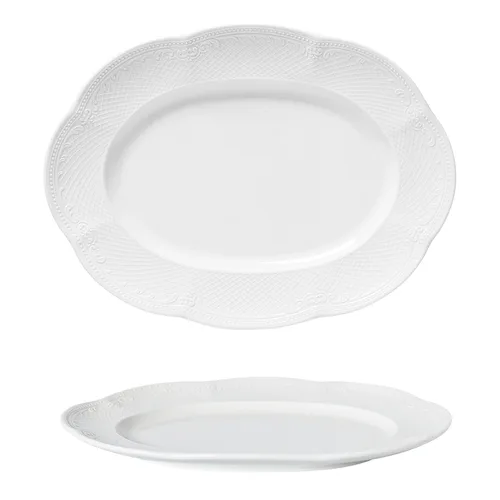 Блюдо овальное 24*18 см h2,8 см Aristocrat Noble [1]