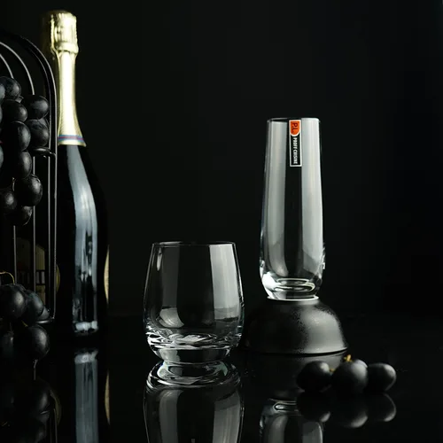 Стакан Олд Фэшн 350 мл прозрачный "Drop" d 9,7/6,8 см h9,7 см P.L. - BarWare [6]