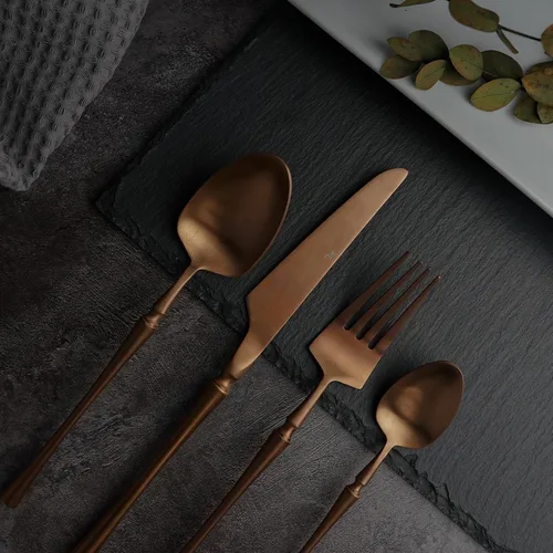 Нож столовый 22,9 см матовый цвет медь PVD 1920-Copper P.L. [12]