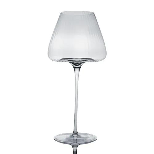 Бокал для вина 710 мл "Zie Optical" d 12,2/6,6 см h25,3 см оптические грани P.L. - BarWare [4]