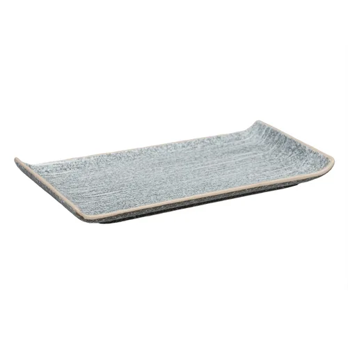 Блюдо прямоугольное 30,5*15 см h3,1 см с бортами Side Up2 Stone Taiga P.L. Proff Cuisine [1]