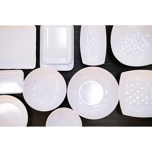 Блюдо 33,7*23,2*2,5 см прямоуг. с бортом White пластик меламин P.L. Proff Cuisine