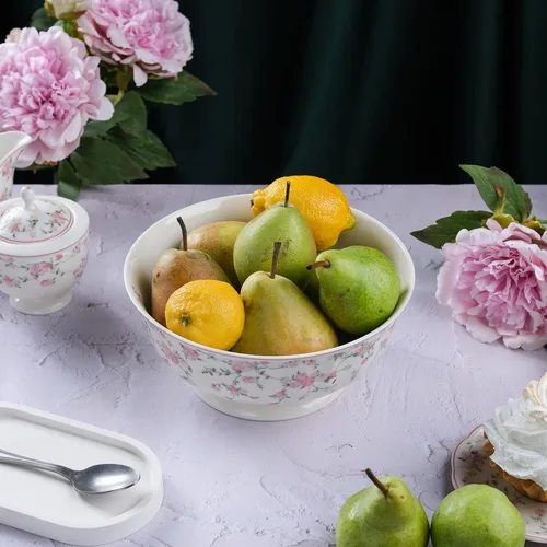 Салатник 1800 мл d 21,2 см h9,5 см La Vie En Rose Noble [2]