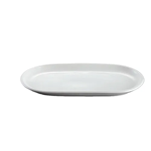 Блюдо овальное 27,5*15 см h2,3 см для подачи белое фарфор NEW P.L. Proff Cuisine [6]
