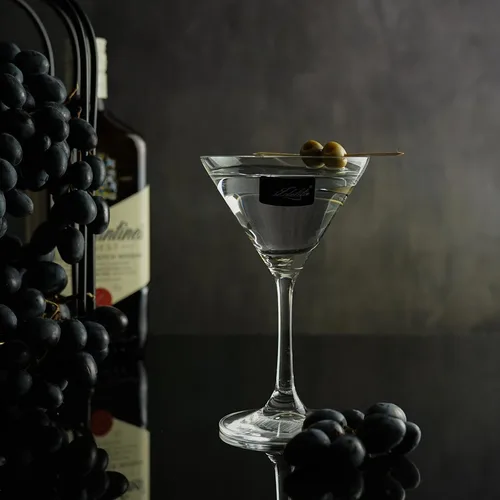 Рюмка коктейльная 135 мл Мартини хр. стекло Bistro "Edelita" d 9,5 см h15 см P.L. - BarWare [6]