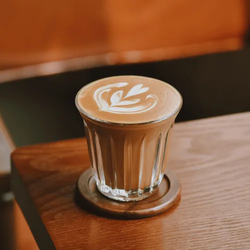 Чашка 90 мл кофейная без ручки ZINC Barista d 7 см h6,8 см стекло P.L. Barbossa [1] 
