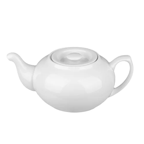 Чайник 670 мл d 14 см h8,5 см белый фарфор NEW P.L. Proff Cuisine [1]