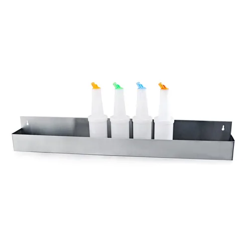 Подставка барная на 10 бутылок, 107*10,5*15,5 см, нержавейка, P.L. - BarWare