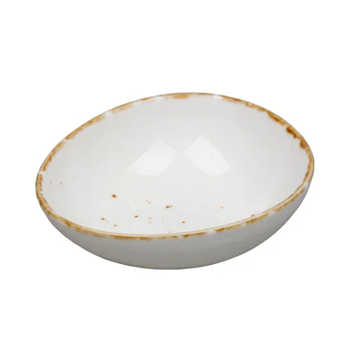 Соусник  50 мл 8,5*7,5*2,7 см овальный фарфор Organica Grain P.L. Proff Cuisine [12]