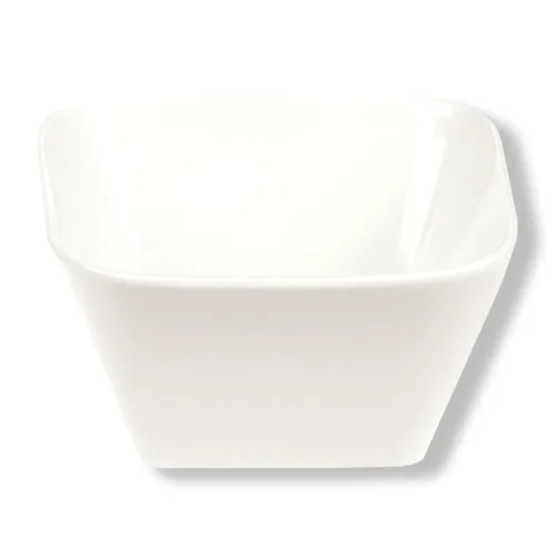 Салатник  440 мл 12,5*12,5 см h6,5 см квадратный белый фарфор P.L. Proff Cuisine [6]