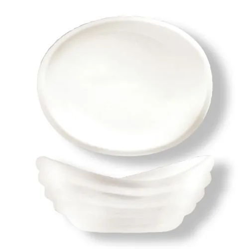 Салатник  500 мл 23*18,5 см овальный Wave белый фарфор P.L. Proff Cuisine [1]