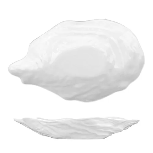 Салатник 1500 мл 38,5*23 см h7,6 см овальный Oyster белый фарфор P.L. Proff Cuisine [2]
