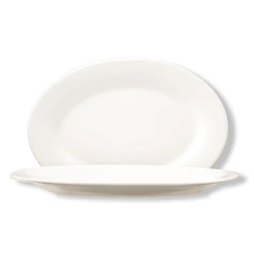 Блюдо овальное 30*21 см белое фарфор P.L. Proff Cuisine [4]