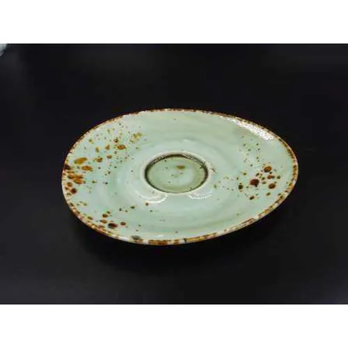 Блюдце 14,5*12,5 см кофейное для чашки арт. 71002105 Organica Green P.L. Proff Cuisine [6]