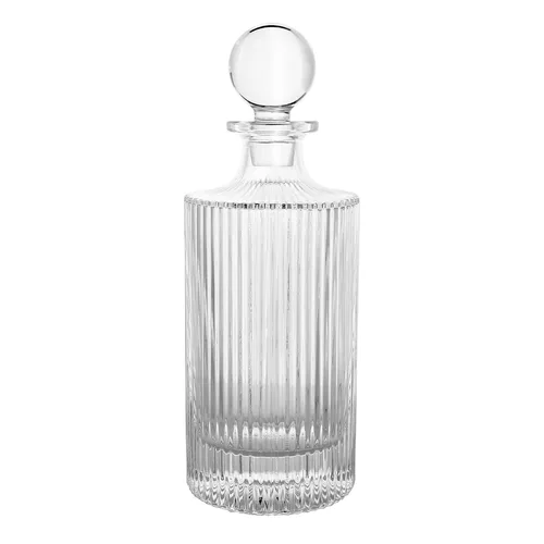 Графин  0,8 л штоф с крышкой Time h26,5 см d 9,7 см стекло P.L. - BarWare [1]