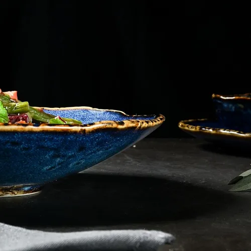 Салатник  620 мл d 21,7 см h5,3 см Aqua Blue P.L. Proff Cuisine [6]