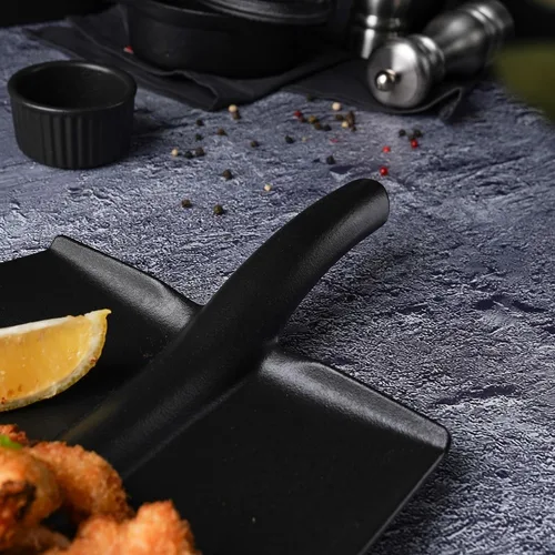 Блюдо "Лопата" 35,5*20*3,6 см черное Black Raw Stellar P.L. Proff Cuisine [1]