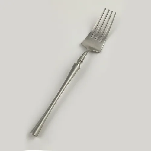 Вилка столовая 21 см матовая цвет серебро PVD 1920-Silvery P.L. [12]