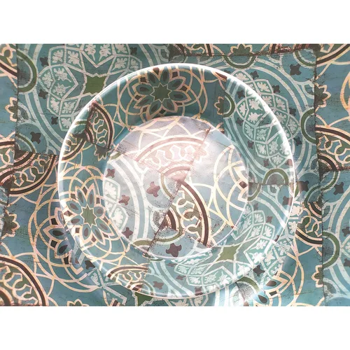 Соусник 175 мл d 12,3 см h2,6 см круглый Damask Blue пластик меламин P.L. Proff Cuisine