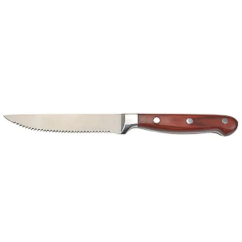 Нож для стейка 23,5 см, деревянная ручка, P.L. Proff Cuisine